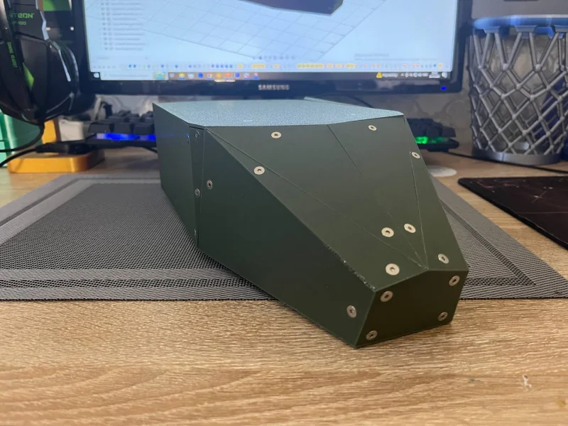 EBR 75 FL 10(1:10) Ч5. Первая печать и сборка корпуса