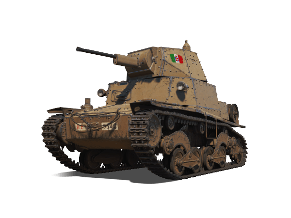Как собрать танк L6/40 в игре Мир Танков