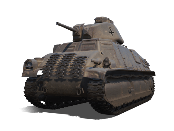Как собрать танк Pz.Kpfw. S35 739 (f) в игре Мир Танков