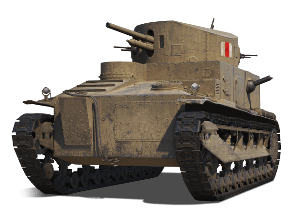 Как собрать танк Vickers Medium Mk. I в игре Мир Танков